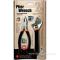 2PCS Hand Tool Kit, Pliers & Wrench